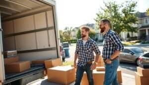 two men and a truck near me